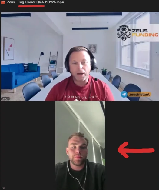 Videofil Zeus - Tag Owner Q&A 110925